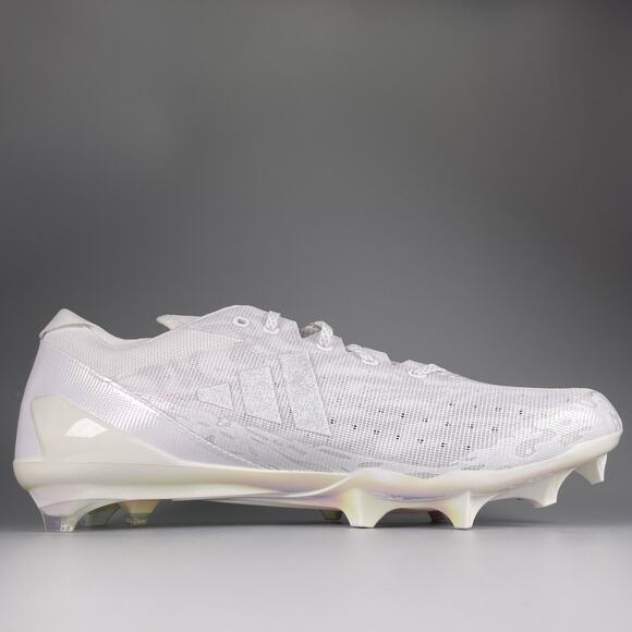 Adidas Adizero Electric Speed Juice Men 14 Chrome White Football Cleats Athletic - Picture 7 of 8